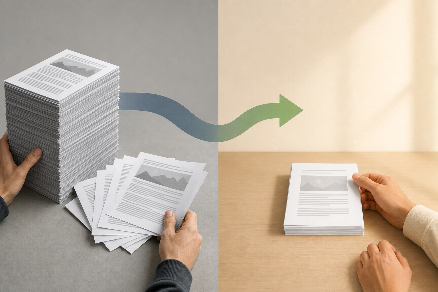 Le problème : envoyer le PDF complet semble rapide, mais c’est rarement neutre