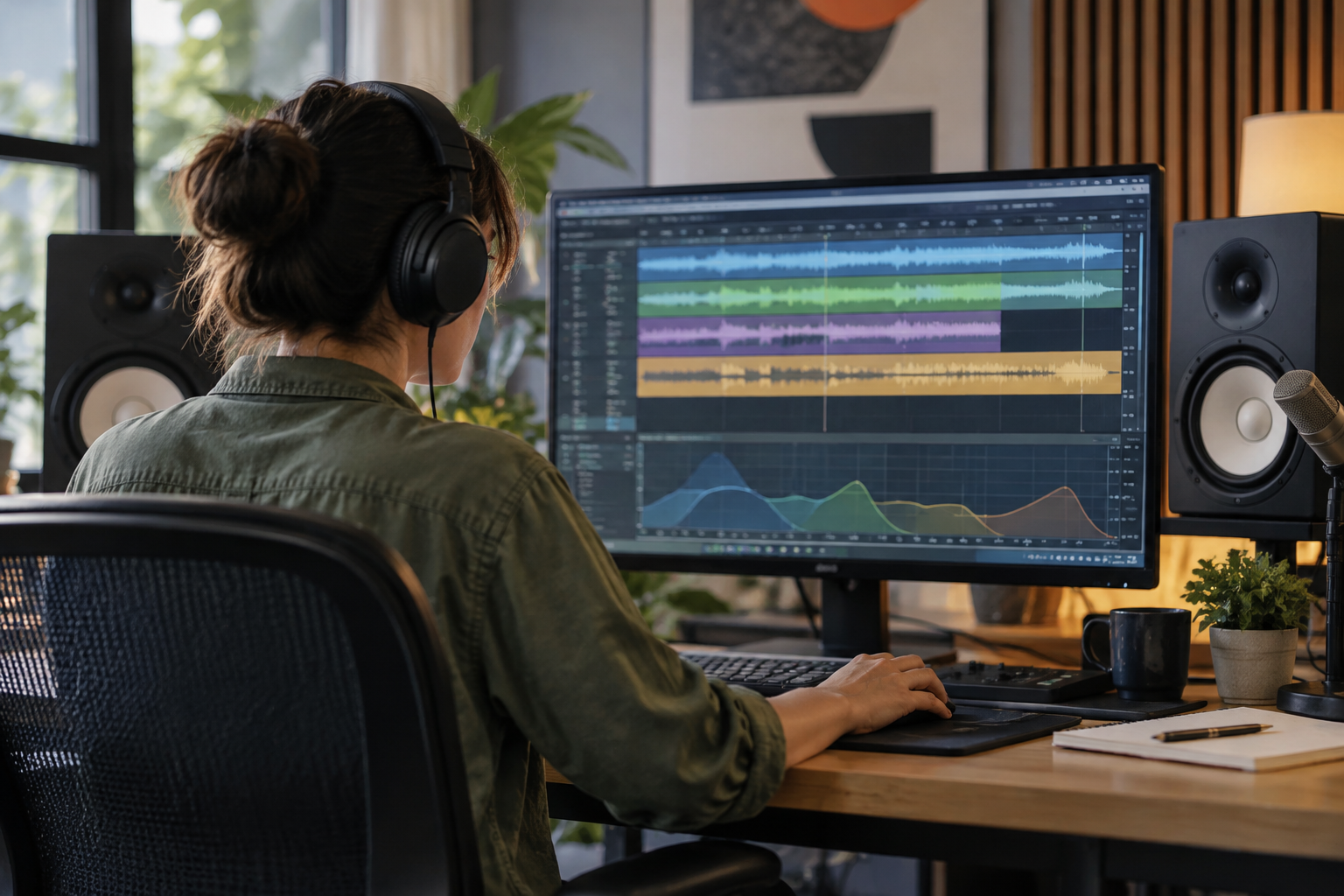Progetto audio multitraccia con registrazioni a diverse frequenze di campionamento